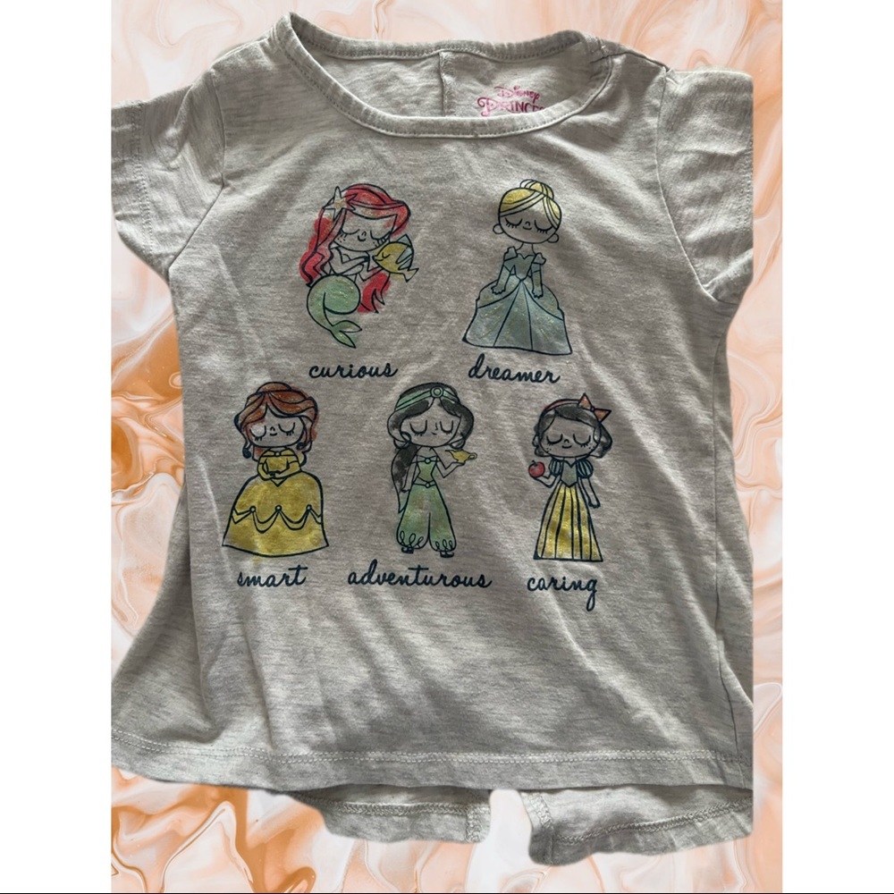 Disney princess doodle shirt